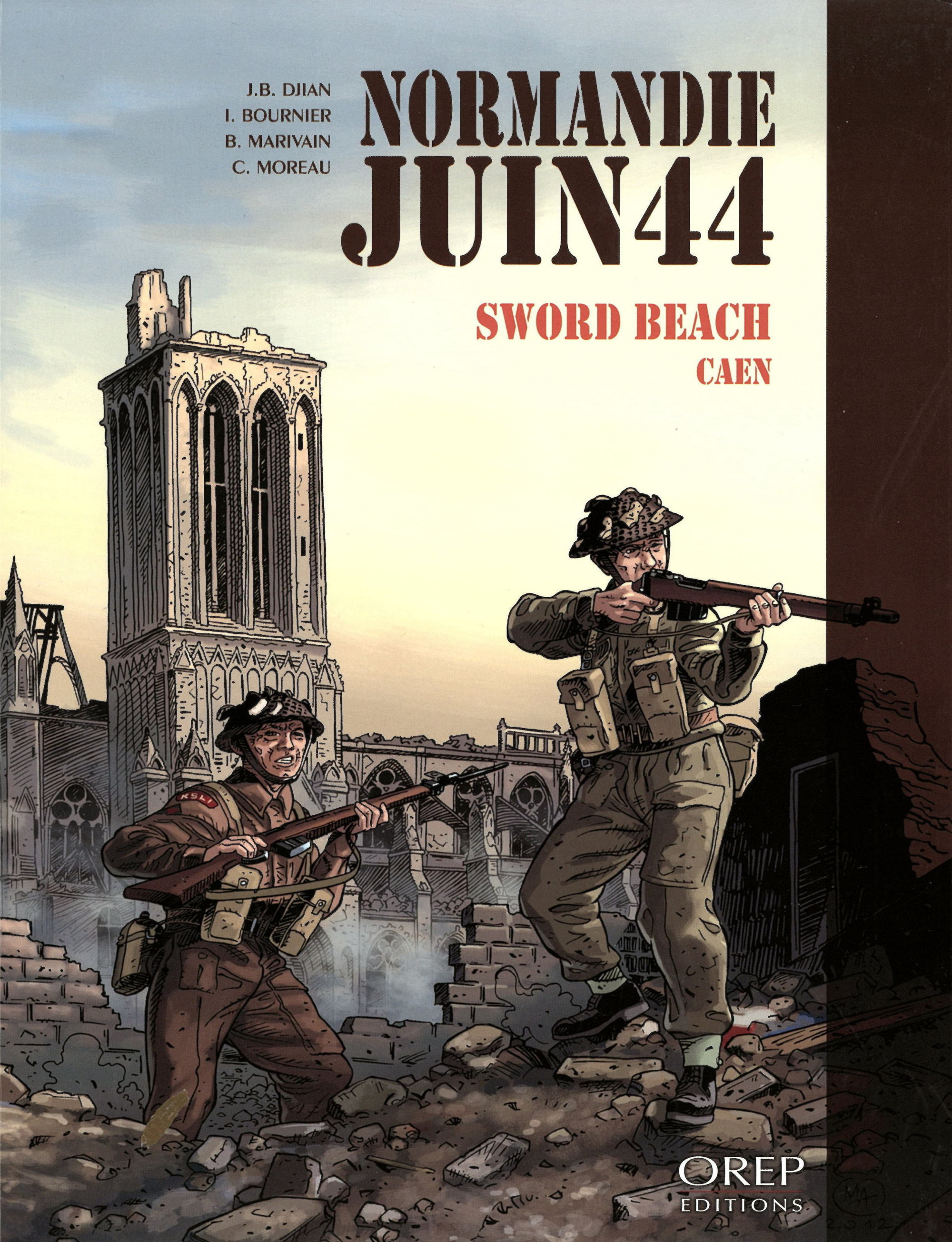 BD FR Normandie juin 44 T04 Sword beach Caen